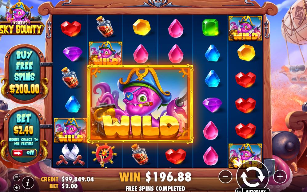 BONUS-symboler på rullarna som startar Free Spins