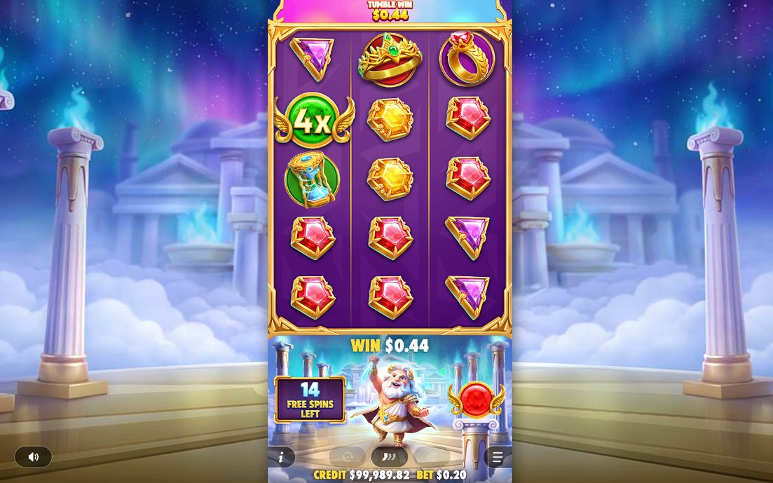 Free Spins-rundan med 15 snurr och norrskensbakgrund