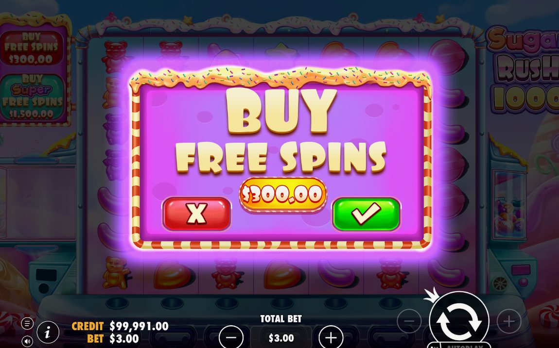 Scatter-symboler på planen innan Free Spins startar